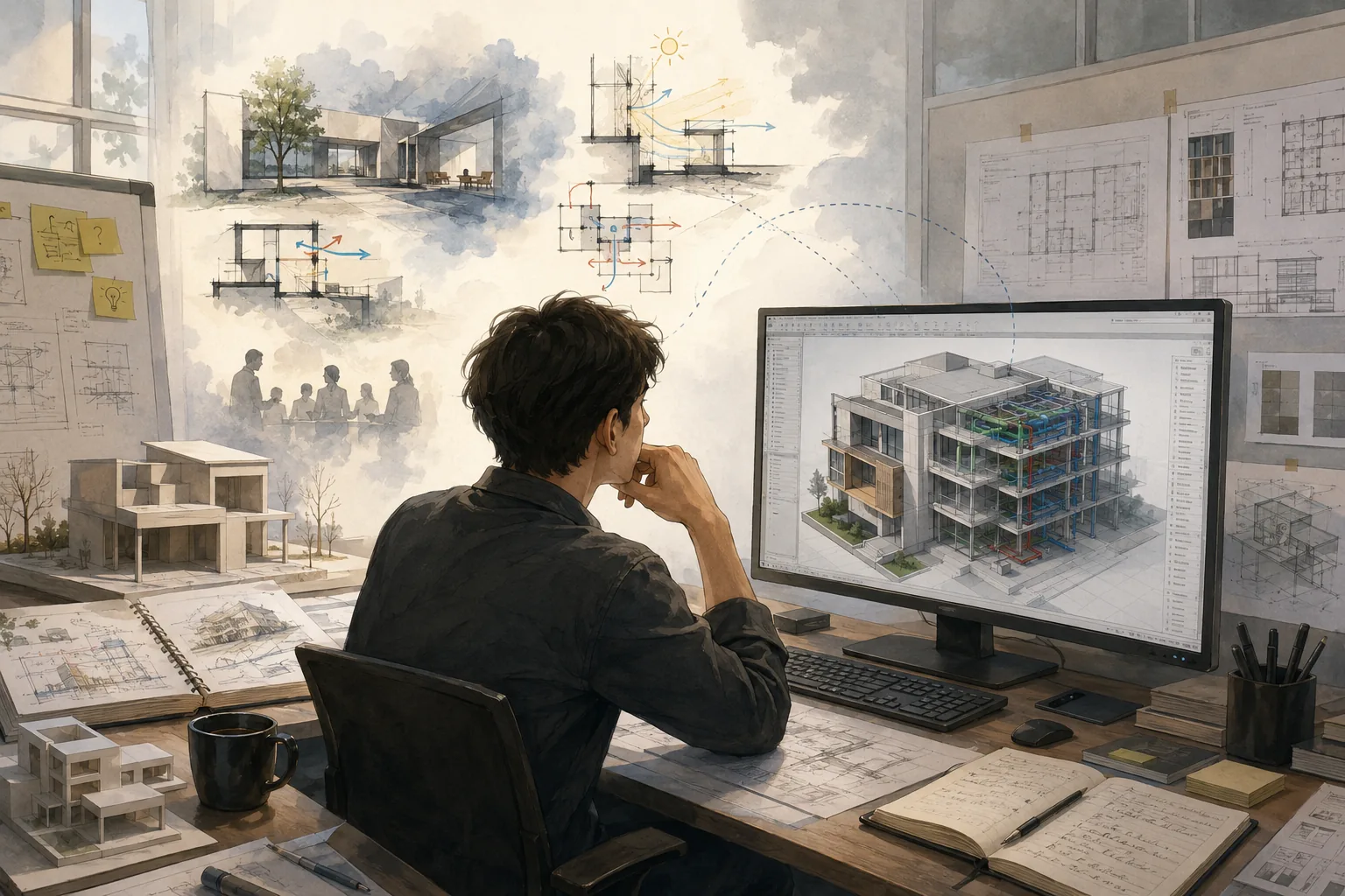 BIM Represents Buildings Better Than It Represents Design Intent
